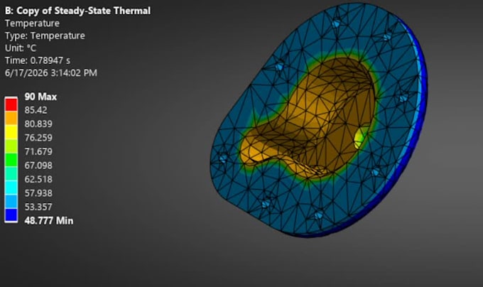 perform thermal and multiphysics simulation using ansys
