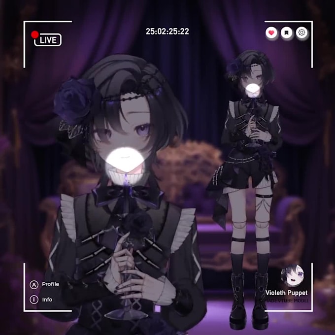 create a custom stream ready 3d vtuber character and advance rig live2d