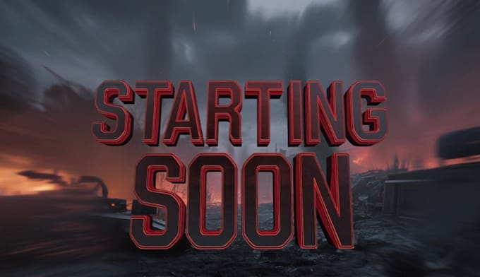design animated twitch overlay, panles and twitch package