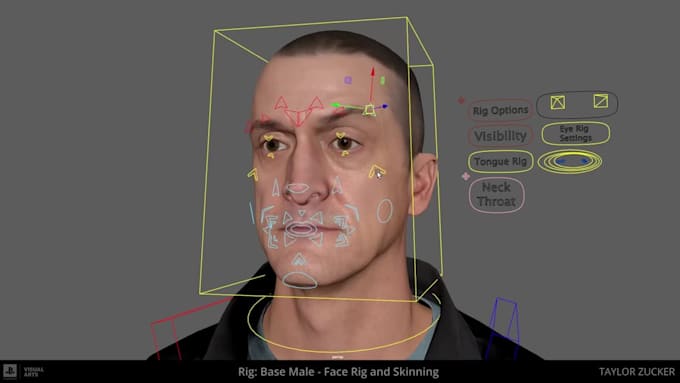 add 52 arkit blendshape,facial expression,lip sync,facial rigging to your model