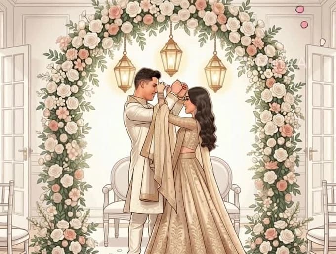 create animated wedding invitation card