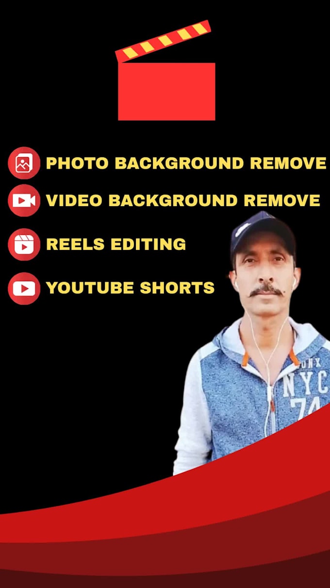 do photo video background remove and video editing