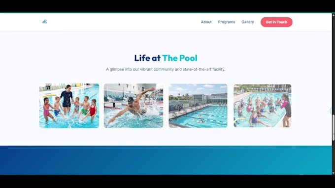 design and develop a modern website