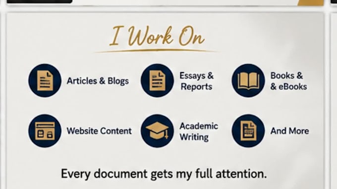 proofread and edit english documents