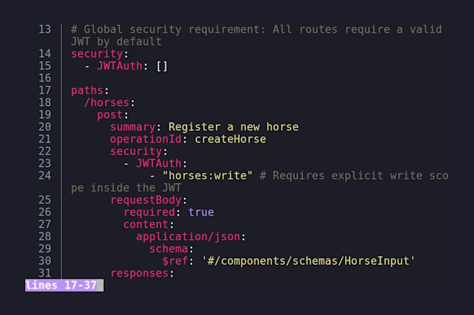 build you a fast and secure backend rest API