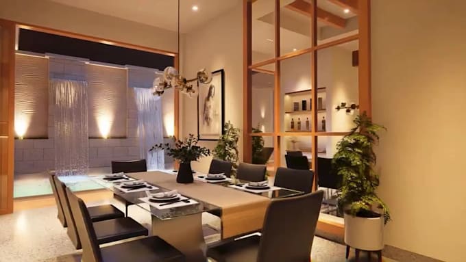 design3d smart home,luxury interior,open concept layout,bedroom render,penthouse