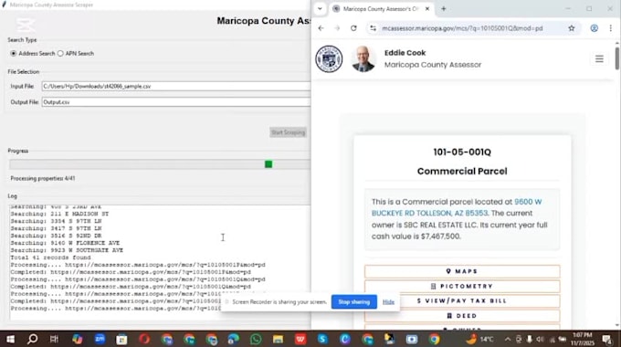 do python web scraping, data extraction,data scraping
