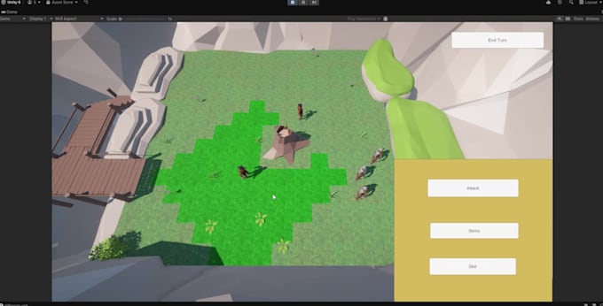 develop a 3d game prototype for you in unity