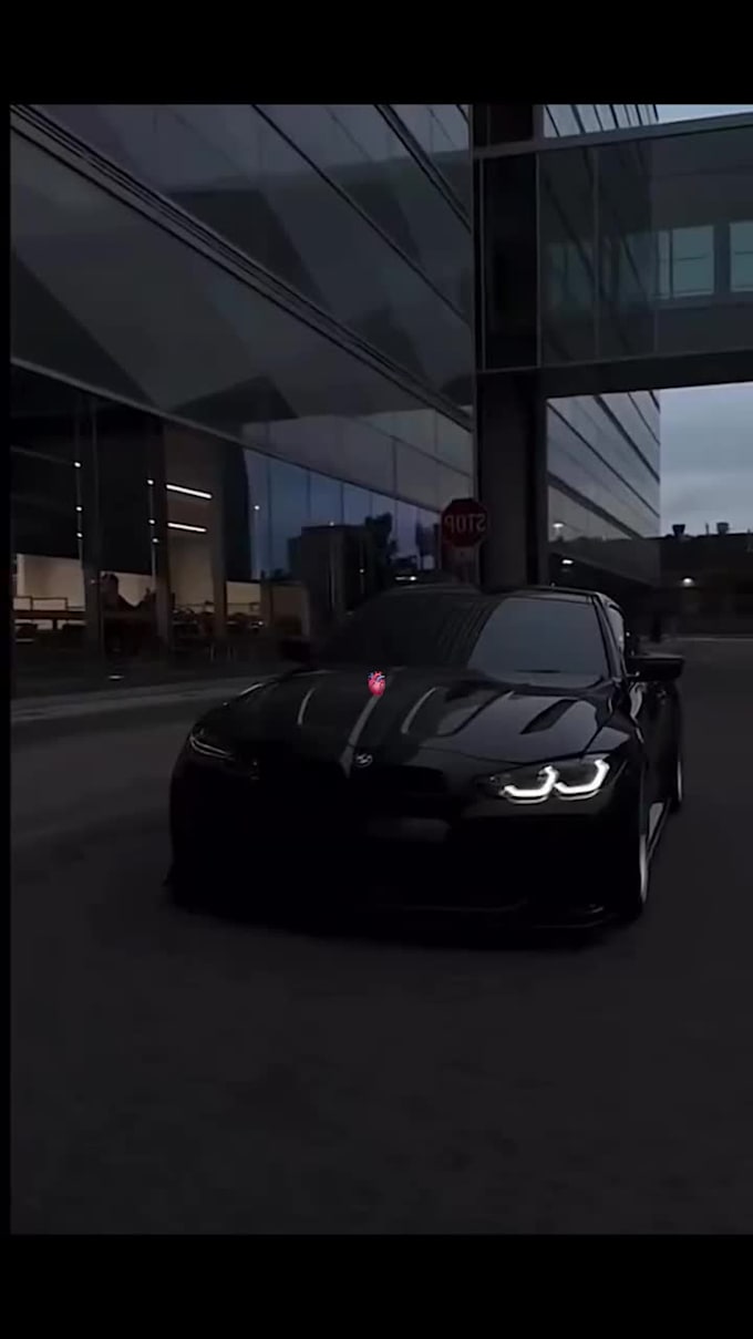 edit cinematic car video with premium effects and sound design for reels