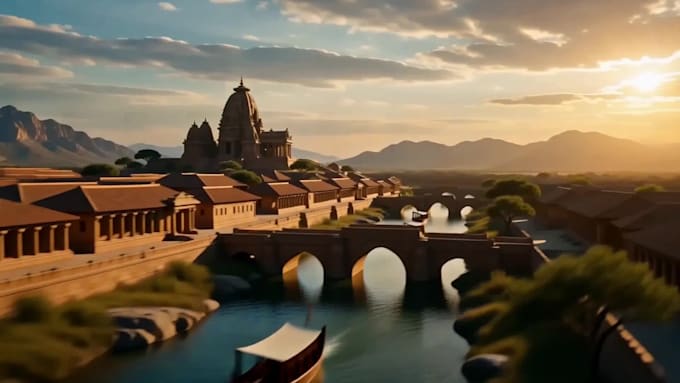 create cinematic 3d documentary scenes for your video