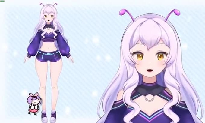 design and rig custom live 2d vtuber model 3d vtuber live2d vtuber rigging model