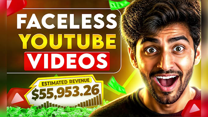 edit faceless youtube automation videos, long form faceless channel video editor