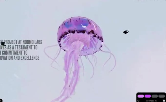 3d animated website gsap webgl spline wix wordpress react nextjs threejs webflow