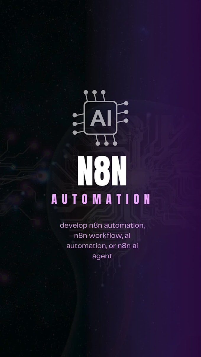 develop n8n workflow,n8n automation, ai automation, or n8n ai agent