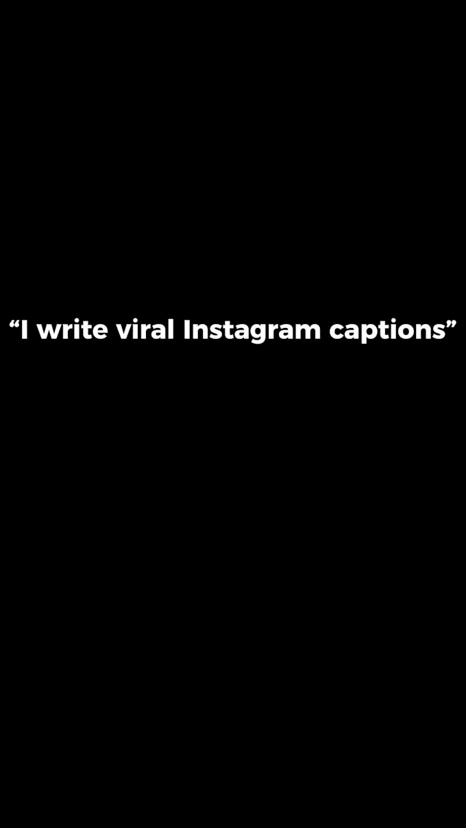 write viral instagram captions for your business