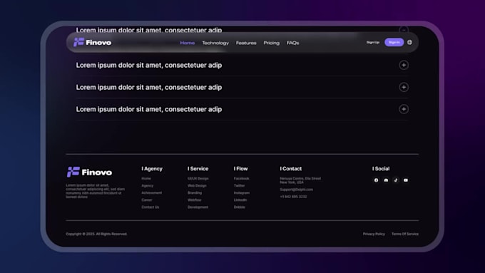 design a clean saas web or mobile app UI in figma