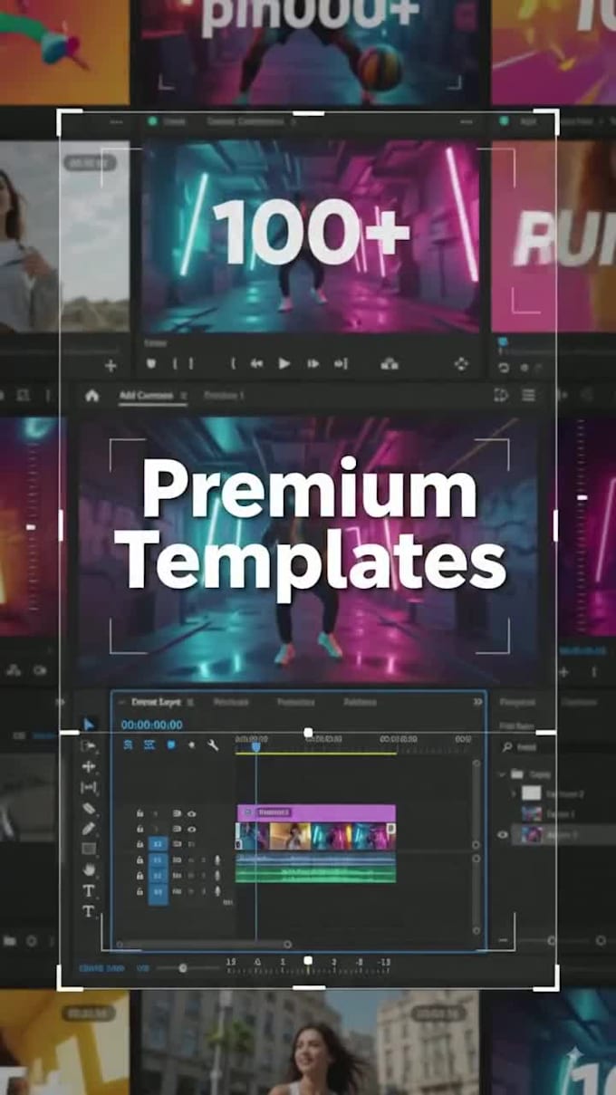 edit video templates in after effects premiere pro  capcut