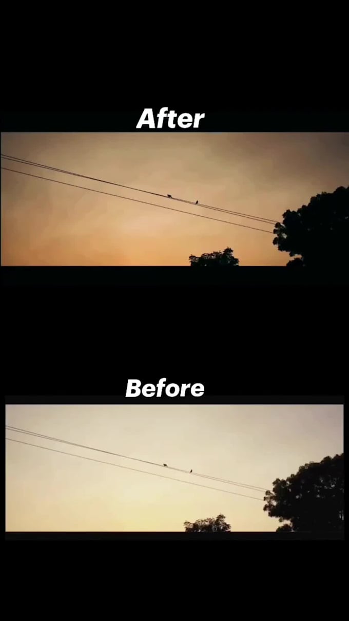 do cinematic color grading and professional color correction