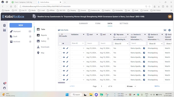 design professional kobotoolbox, odk, and xlsform with complex logic