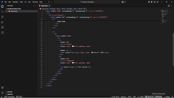 convert your PSD to a responsive HTML email template