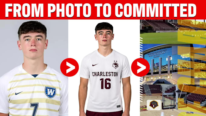 create a college commitment announcement video