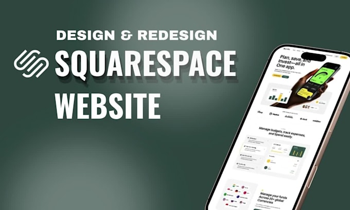 do squarespace website design or redesign squarespace website development