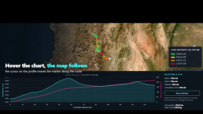 create an interactive web map for your website with leaflet or mapbox