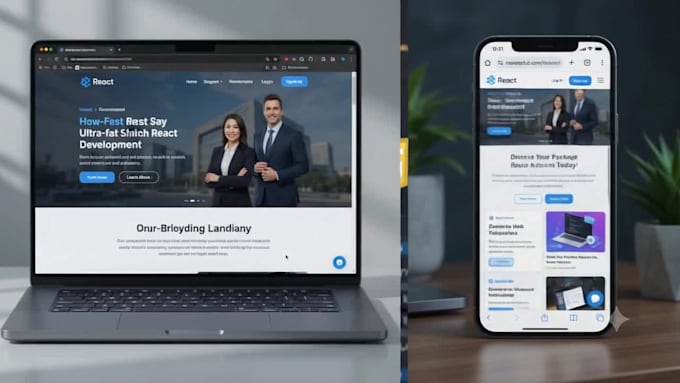 be your expert react website developer