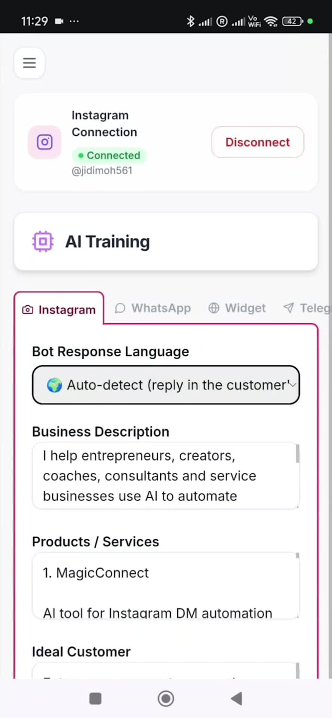set up an ai voice agent for your business calls