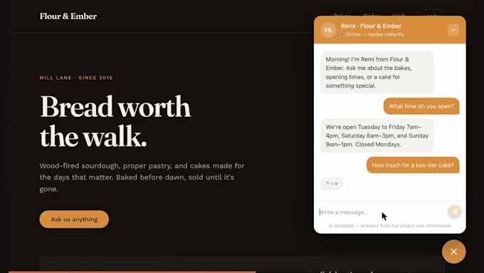 build a secure ai chatbot or automation agent