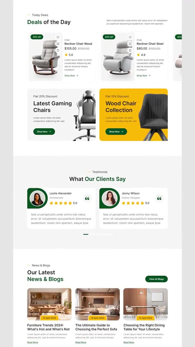 create a professional landing page using HTML CSS and javascript