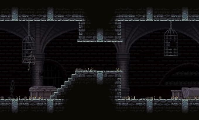 create pixel art tileset, sprite sheet, indie game asset, tilemap, 2d game art