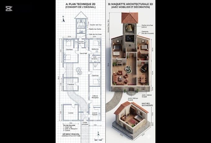 create 2d house plans and architectural drawings