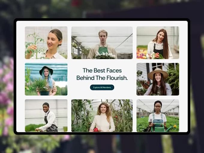 design a landscaping company website that generates leads
