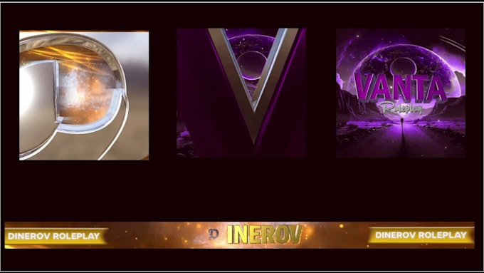 create fivem logo banner and loading screen, discord banner and server branding