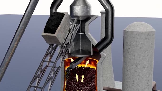 create 3d industrial animation, 3d product animation explainer video saas video