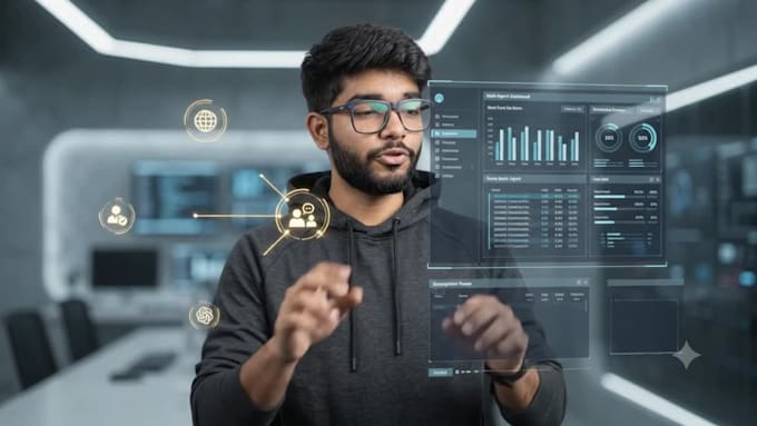build a custom website, ai agent or rag system