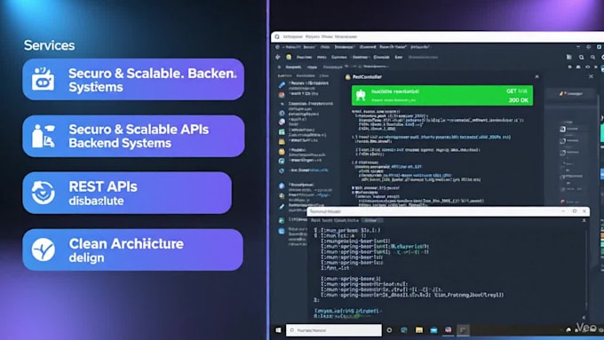 build laravel rest API or custom backend secure and scalable