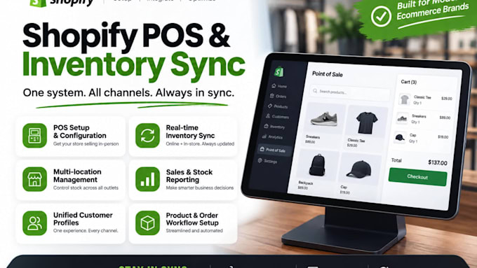 setup shopify pos real time inventory sync multi location
