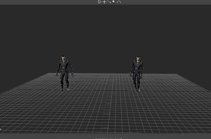 do motion capture cleanup, retargeting and c3d mapping