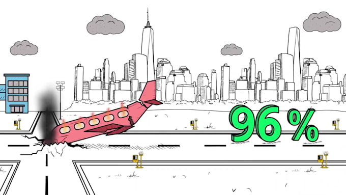 Create a custom whiteboard animation explainer video and doodle video ...