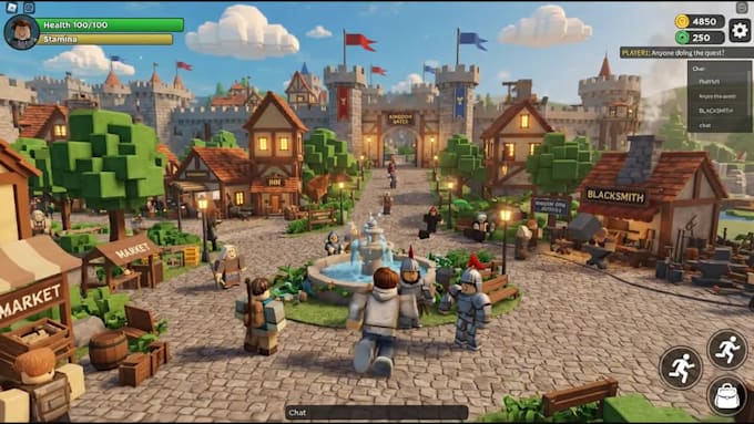 create a custom roblox game with roblox studio scripting and gameplay