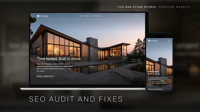 do a technical SEO audit and fix your shopify, webflow or wix site