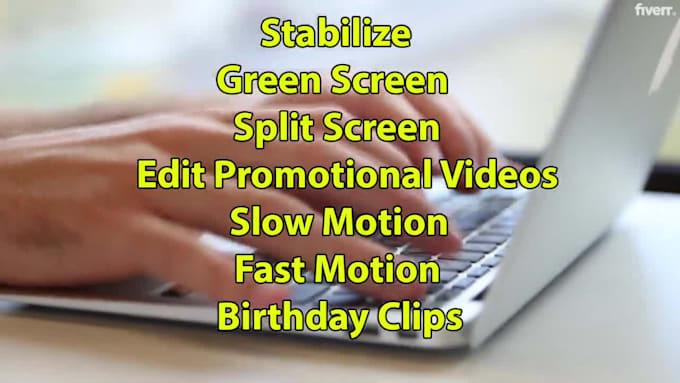 do professional video editing