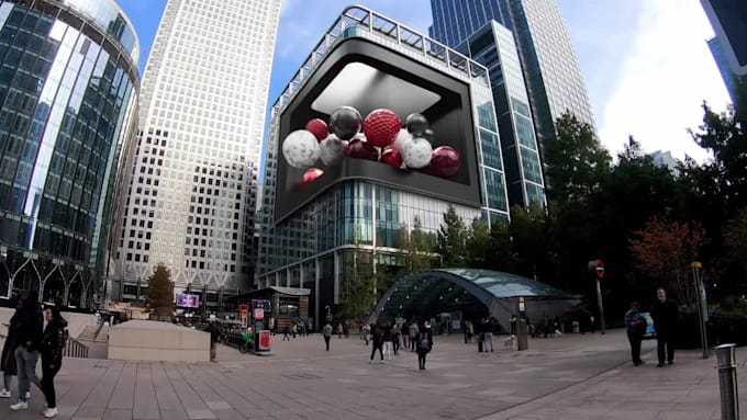 create stunning 3d cgi vfx and anamorphic billboard animations