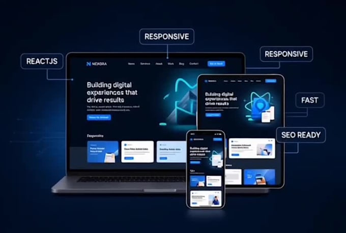build a fast, SEO ready react website, redesign or convert to reactjs website