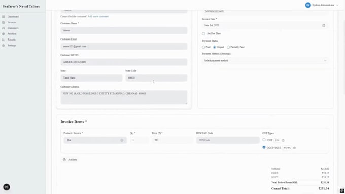 create you a web application using react