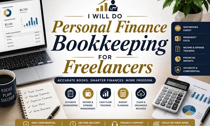 do personal finance bookkeeping for freelancers