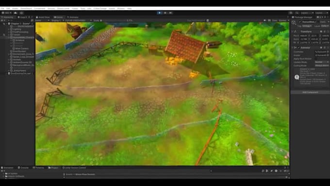 create realistic levels for unity game