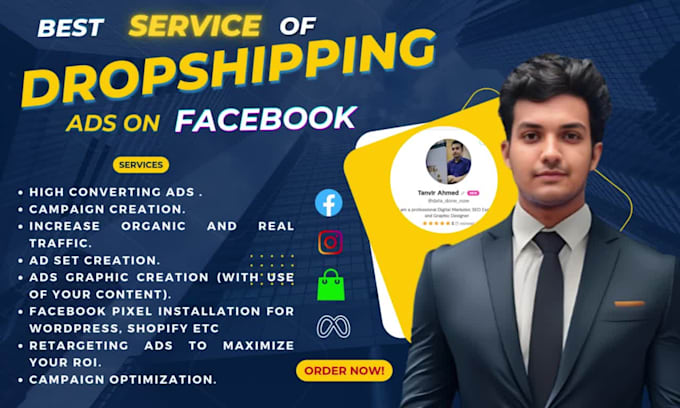 run dropshipping ads on facebook that increase your dropshipping sales